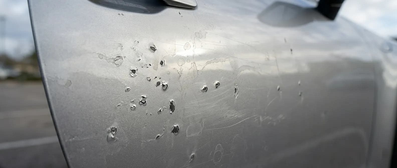Car paint before PPF protection